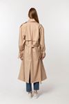 Oversize Camel Trençkot 