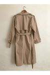 Oversize Camel Trençkot 