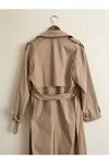 Oversize Camel Trençkot 